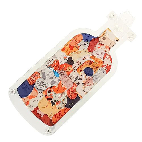 WESIEVYA 1 Satz transparentes Rätsel Flaschenrätsel Puzzles für Kinder Desktop-Driftflasche rätselbuch Kinder kinderpuzzle kinderspielzeug Treibflasche Handwerk Handwerkliches Dekor Acryl von WESIEVYA