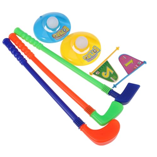 WESIEVYA 1 Set Kinder Golfspielzeug Golfbälle Golf Für Mädchen Kinder Golf Kit Golf Sportspielzeug Kinderspielzeug Indoor Outdoor Golf Spielzeug Pädagogisches Golf Spielzeug von WESIEVYA