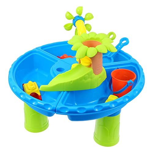 WESIEVYA 1 Set Praktische Kinder Sandspielzeug Strandtisch Spielzeug Kinderspielset (sortierte Farbe) von WESIEVYA