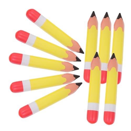 WESIEVYA 10 Stück Aufblasbarer Bleistift Aufblasbarer Buntstift Für Party Neuheit Bleistift Aufblasen Aufblasbare Requisite Aufblasen Buntstift Dekoration Kinder Bleistift von WESIEVYA