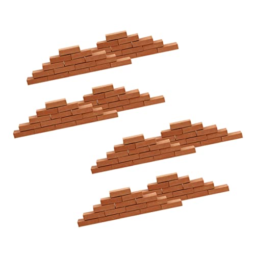 WESIEVYA 100 Stück Miniatur Ziegelsteine Bausteine Micro Landschaft Bausatz für Sandtisch Szene Realistische Kleine Bausteine Zubehör für Mikro Landschaftsmodellbau WESIEVYA 100 Stück Miniatur Ziegelsteine Bausteine Micro Landschaft Bausatz für Sandtisch Szene Realistische Kleine Bausteine Zubehör für Mikro Landschaftsmodellbau von WESIEVYA