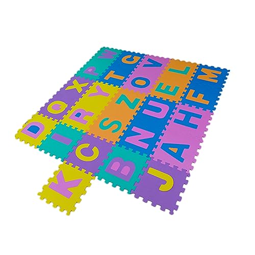 WESIEVYA 10st Krabbelmatte Für Babys -übungsspielmatte Boden Matte Bodenbelag Schaumstofffliesen Bodenpuzzle Für Kinder Spielkissen Für Kleinkinder Gym Bodenmatte Kinder Rätsel von WESIEVYA