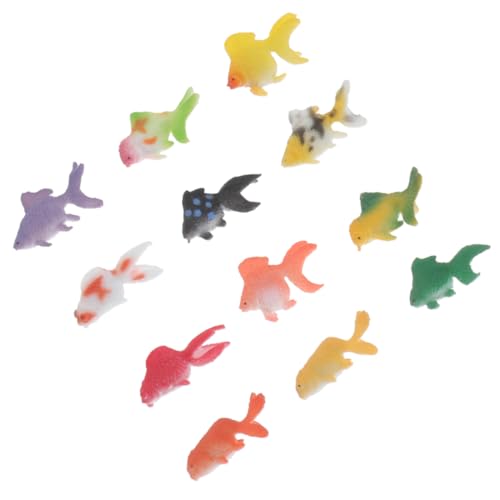 WESIEVYA 12St -Modell Spielzeug für Kinder kinderspielzeug Kid Toys Toys Dekorationen für Aquarien Kinder tiermodelle pädagogisches Spielzeug Verzierungen für Aquarien Plastik von WESIEVYA