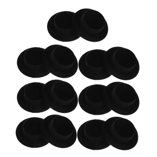 WESIEVYA 15 Stück Teiliges Miniatur aus Flockigem Resin Leichte Puppen Hüte für DIY Bastelprojekte Langlebige Accessoires für Weihnachts und Clown Dekorationen WESIEVYA 15 Stück Teiliges Miniatur aus Flockigem Resin Leichte Puppen Hüte für DIY Bastelprojekte Langlebige Accessoires für Weihnachts und Clown Dekorationen von WESIEVYA