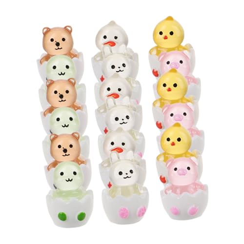 WESIEVYA 18 Stück Teiliges Leuchtendes Miniatur tierfiguren Resin Realistische Nachtleuchtende Tierbabys Kompakte Mini Spielfiguren für Kreative Dekoration und Miniaturlandschaften WESIEVYA 18 Stück Teiliges Leuchtendes Miniatur tierfiguren Resin Realistische Nachtleuchtende Tierbabys Kompakte Mini Spielfiguren für Kreative Dekoration und Miniaturlandschaften von WESIEVYA