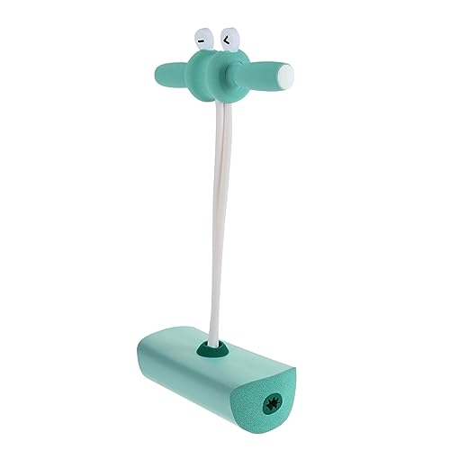 WESIEVYA 1Stk Frosch springen hüpfende Spielzeuge Gleichgewichtstrainingsspielzeug Spielzeug für Kinder kinderspielzeug funnytoys Kindersportspielzeug Bungee-Jumper für Kinder Nr Green von WESIEVYA