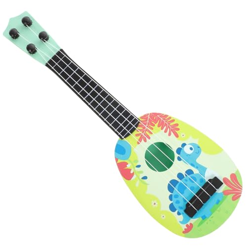 WESIEVYA 1Stk Mini Gitarre Spielzeug Ukulele Spielzeug Kinder-Ukulele-Spielzeug Kinderzimmerdekoration Kinderspielzeuggitarre pädagogisches Instrumentenspielzeug Kunststoff-Ukulele Abs von WESIEVYA