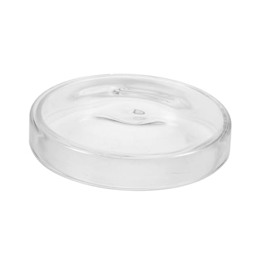 WESIEVYA 1Stk Petrischale Chemie experimente Petri Dish Clear Dish werzeug Laboratory Accessories Easy to Observe Dish Laboratory Supplies schulzubehör schulzeug The Tools Glas Transparent von WESIEVYA