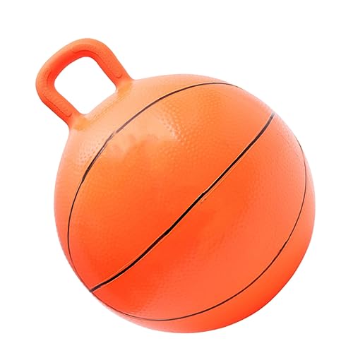 WESIEVYA 1stk Hüpfendes Croissant Hüpfende Spielzeuge Kinderreitball Balanceball Für Kinder Hüpfball Mit Griff Ballspielzeug Für Kinder Aufblasbares Spielzeug Kinder Trainieren Flummi PVC von WESIEVYA