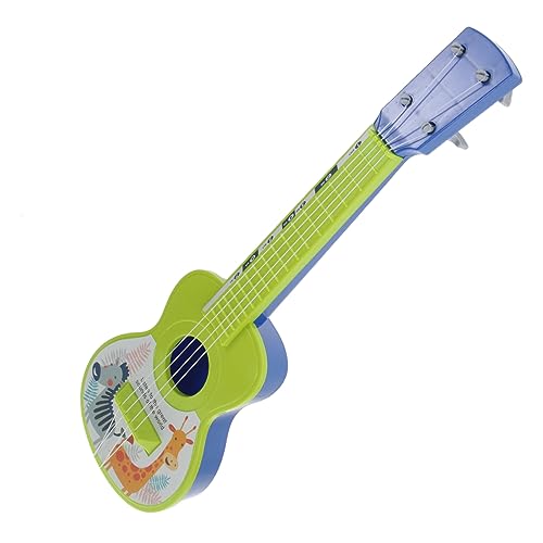 WESIEVYA 1stk Ukulele-spielzeuggitarre Für Lernspielzeug Für Musikinstrumente Kinderukulele Cartoon Tiermuster Ukulele Gitarrenspielzeug Für von WESIEVYA