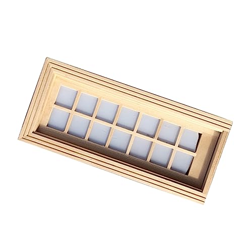 WESIEVYA 1stück Miniatur Tür Lattice Door Für Und Landschaftsdeko Für Mini Möbel Und Märchengärten WESIEVYA 1stück Miniatur Tür Lattice Door Für Und Landschaftsdeko Für Mini Möbel Und Märchengärten von WESIEVYA