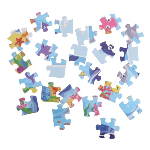 WESIEVYA 2 Sets Kinder Puzzle Spielzeug Kinder Puzzles Cartoon Puzzle Puzzle Spielzeug Pädagogische Puzzles Kinder Pädagogisches Puzzle Papier von WESIEVYA