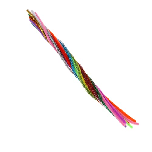 WESIEVYA Bunte Woll Twisting Stäbe Kreative Biege Sticks Für Und Erwachsene 10 Farben von WESIEVYA