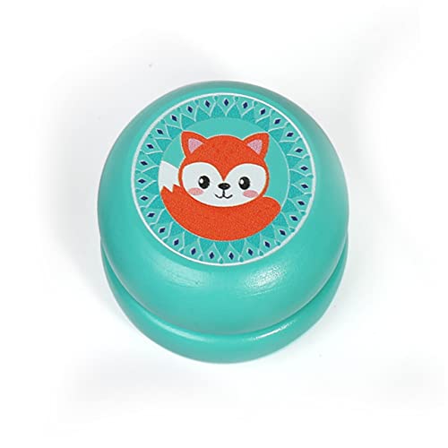 WESIEVYA 2St Cartoon- -Spielzeug Spielzeug für Kinder kinderspielzeug Spielzeug für draußen Kid Toys -Bälle Anfänger-Yoyo ja Jo-Jo-Spielzeug aus Holz Kinder- -Spielzeug Bambus von WESIEVYA