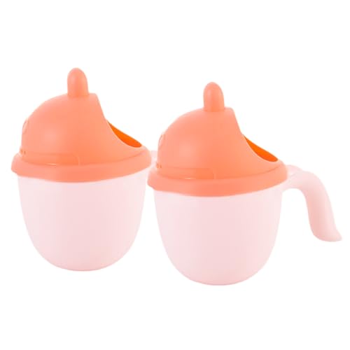 WESIEVYA 2st -Shampoo-Becher Badewasserspüler Shampoo-Rinser Für Kleinkinder Shampoo Schaufel Sprinkler Badetasse Zubehör Für Die Babyparty Badspülbecher Pflanzengießkanne Bad Abs von WESIEVYA