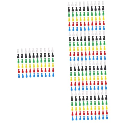 WESIEVYA 300 Stück Stück Tischmarker Für Bauern Zubehör Für Brettspiele Spielzubehör Spielkomponente Token Für Brettspiele Zubehör Für Strategiespiele Spielfiguren Spielmarken Holz von WESIEVYA