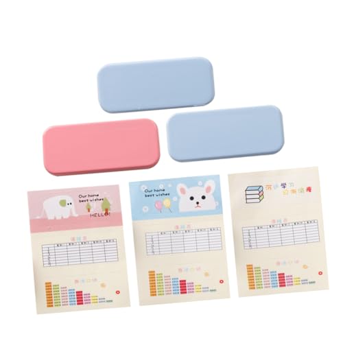 WESIEVYA 3St Puppenhaus-Briefpapier Mini Bausatz Sachen Lipgloss puppenhauszubehör Dollhouse Accessories Werkzeug kleines Federmäppchen Puppenhaus-Bleistiftbehälter-Zubehör Legierung von WESIEVYA