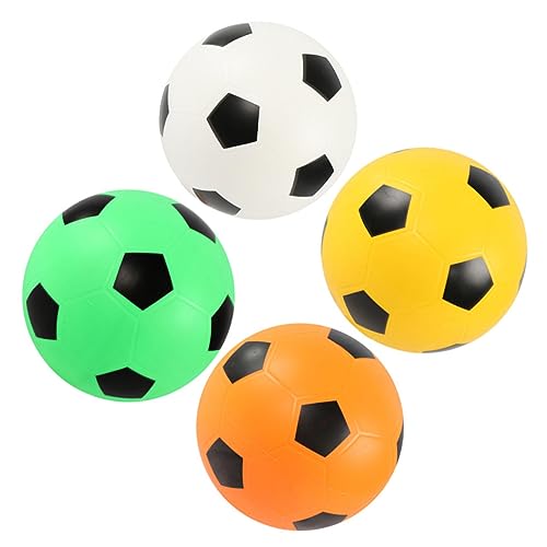 WESIEVYA 4er Set Fußball Weiche PVC Fußbälle Und Ideales Outdoor Für Jungen Und ädchen Perfekt Für Den Garten Und Kindergarten von WESIEVYA