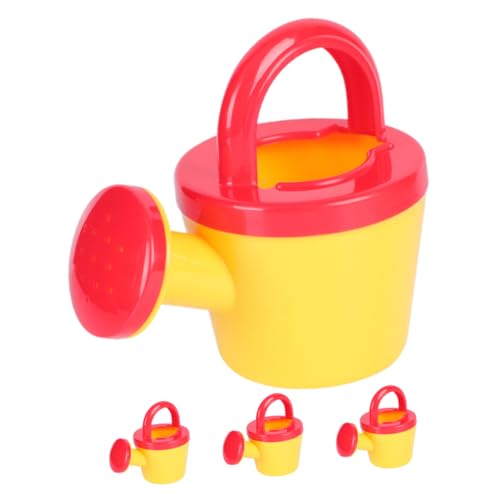 WESIEVYA 4 Stück Badezimmerspielzeug Blumenwassertopf Dose Für Pflanzen Blumengießkannen Badespielzeug Für Kinder Mini-gießtopf-Spielzeug Mini-sprühtopf Sommer Gießkannen Kinderspielzeug Pp von WESIEVYA