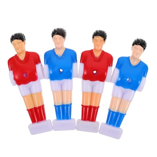 WESIEVYA 4 Stück Fußballmaschine-actionfigur Ersatzfußballspieler Kicker Ersatzteile Tischfußball-fußball-Mann-typ Tischfußballfiguren Kickertischteile Tischfußballspieler-statuen Abs von WESIEVYA