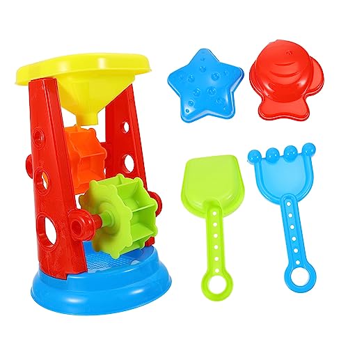 WESIEVYA 5St Strandspielzeug Sandkastenspielzeug Schneespielzeug für Kinder Beach Toys for Kinder sandspielzeug Sandaushubwerkzeuge Lustiges Kinderspielzeug Plastik Colorful von WESIEVYA