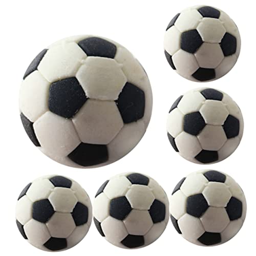 WESIEVYA 6 Stück Mini Fußball Figuren Für Tischfußball Mini Dekorationen Und Ornamente Puppen Für Kreative Tischkicker Spiele Ideal Für Kinder Und Erwachsene von WESIEVYA