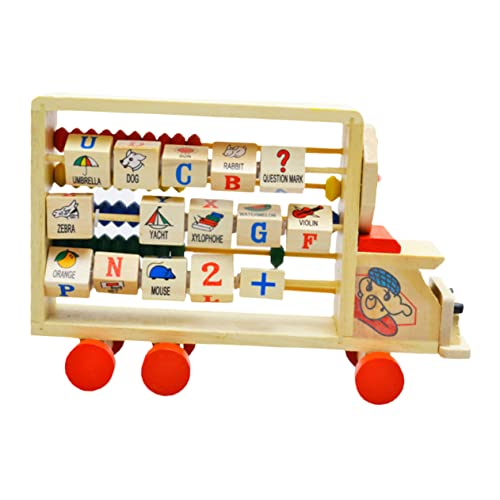 WESIEVYA Abakusständer Soroban-rechner Lernspielzeug Für Kinder Chinesisches Abakus-Spielzeug Montessori-lernspielzeug Gehirnspielzeug Taschenrechner Spielzeug Für Kinder Colorful Hölzern von WESIEVYA