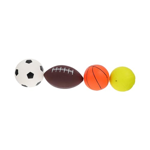 WESIEVYA Aufblasbares PVC-spielzeugset Für Kinder Lustiges Design Fußballspielset Zufällige Farbe von WESIEVYA