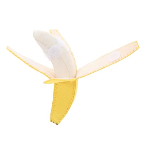 WESIEVYA Bananen Spielzeug Schul Bananen Spielzeug Bananen Obst Spielzeug Kinder Aufklärungs Spielzeug Party Bananen Spielzeug Kleine Kinder Obst Spielzeug Sichere Stoffbanane von WESIEVYA