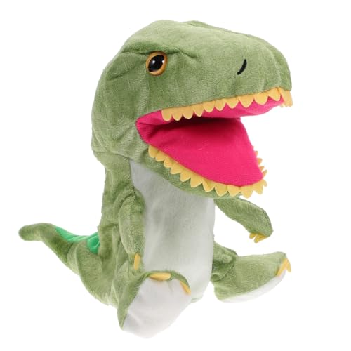 WESIEVYA Dinosaurier Handpuppe Plüschtier Für Kinder Simulierte Dinosaurier Spielzeugtiere Weiches Plüsch Für Rollenspiele Geschichtenerzählen Und Spaß 1 Stück von WESIEVYA