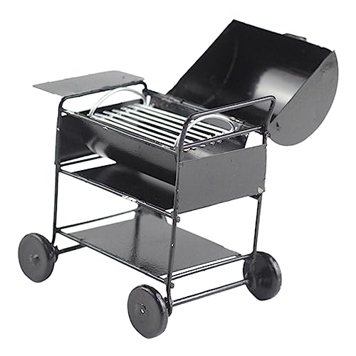 WESIEVYA Dollhouse Grill Winzig Miniaturgrill Mini Küche Spielen Requiatur -Hausdekoration Grill Modell Für Kleine Mini Hausdekoration Mini Möbel Kinder Tun, Um Spiel Zu Spielen von WESIEVYA