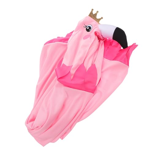 WESIEVYA Flamingo Kapuzenumhang Rosa Flamingo Cosplay Kostüm Für Und Erwachsene Halloween Weihnachtsfeier Anziehzubehör von WESIEVYA