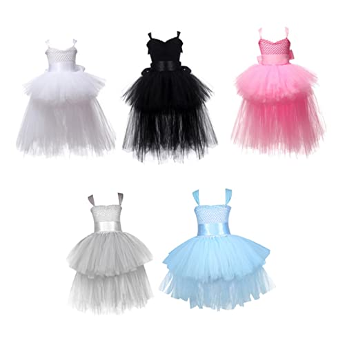 WESIEVYA 1 Set Halloween Tutu Kleid Set Für ädchen Mit Flügeln Schwarzes Ärmelloses Tüllkleid Für Halloween Cosplay Party Größe 2 Geeignet Für 7 9 Jahre 120 von WESIEVYA