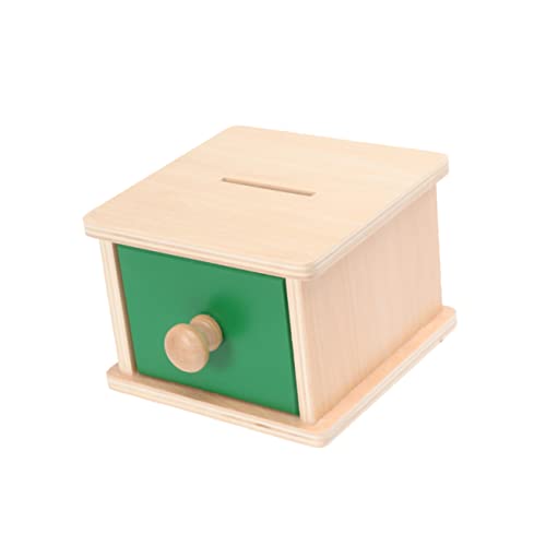 WESIEVYA Hand-Auge-koordinationsspielzeug Aus Holz Vorschulspielzeug Sportspielzeug Für Babys Münzboxen Für Kleinkinder, Spielzeug Lernspielzeug Eierspielzeug Puzzle-Spielzeug Hölzern von WESIEVYA