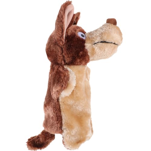 WESIEVYA Handpuppen Für üsch Wolf Handpuppe Für Interaktive Erzählungen Und Rollenspiele Tierhandpuppe Für Vorschule Und Eltern Kind Interaktion Geburtstagsgeschenk von WESIEVYA