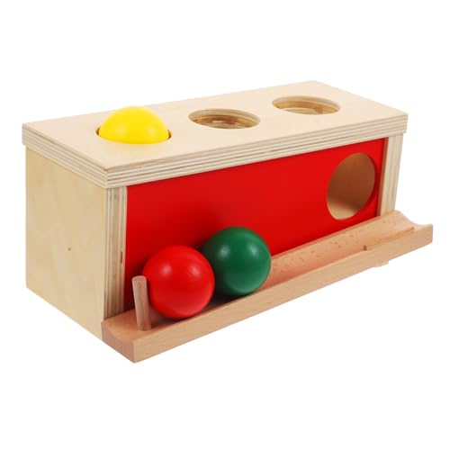 WESIEVYA Holz Kugelspielzeug für Montessori Motorikspielzeug Ab Jahr Hand Auge Koordination Training Fördert Greifen und Formerkennung Robustes Lernspielzeug für Junge Mädchen und WESIEVYA Holz Kugelspielzeug für Montessori Motorikspielzeug Ab Jahr Hand Auge Koordination Training Fördert Greifen und Formerkennung Robustes Lernspielzeug für Junge Mädchen und von WESIEVYA