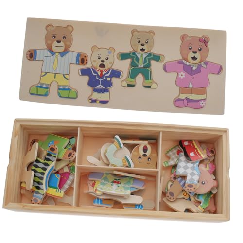 WESIEVYA Holz Puzzle Tier zum Anziehen Lernspielzeug aus Robustem Holz mit Bunten Teilen für Hand Auge koordination Pädagogisch und Langlebig Geschenk für Kleinkinder WESIEVYA Holz Puzzle Tier zum Anziehen Lernspielzeug aus Robustem Holz mit Bunten Teilen für Hand Auge koordination Pädagogisch und Langlebig Geschenk für Kleinkinder von WESIEVYA