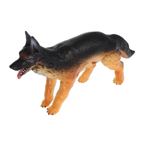 WESIEVYA Hundespielzeug Für Kinder Welpenfigur Gefälschtes Hundemodell Tiermodell Kleine Hundefiguren Simuliertes Hundemodell Simulation Welpenschmuck Hundeskulptur von WESIEVYA