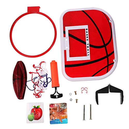 WESIEVYA Hängender Basketballkorb Für Indoor Basketball Rahmen Für Jungen Basketball Für Das Kinderzimmer Ideal Für Drinnen Und Draußen Inklusive Montagezubehör von WESIEVYA