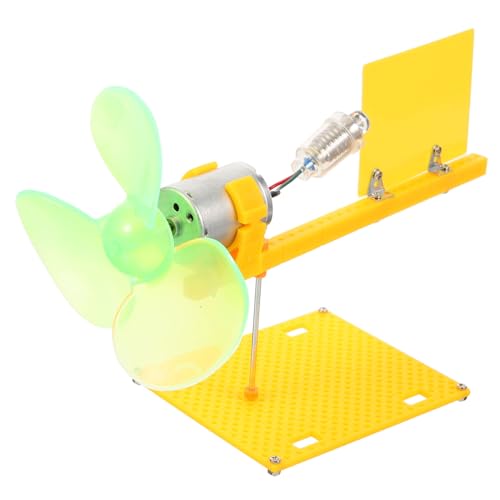 WESIEVYA Kleiner Windgenerator DIY Bausatz Windkraft Physik Experiment Lernspielzeug Wissenschaft Motor für Schüler Praktische Fähigkeiten WESIEVYA Kleiner Windgenerator DIY Bausatz Windkraft Physik Experiment Lernspielzeug Wissenschaft Motor für Schüler Praktische Fähigkeiten von WESIEVYA