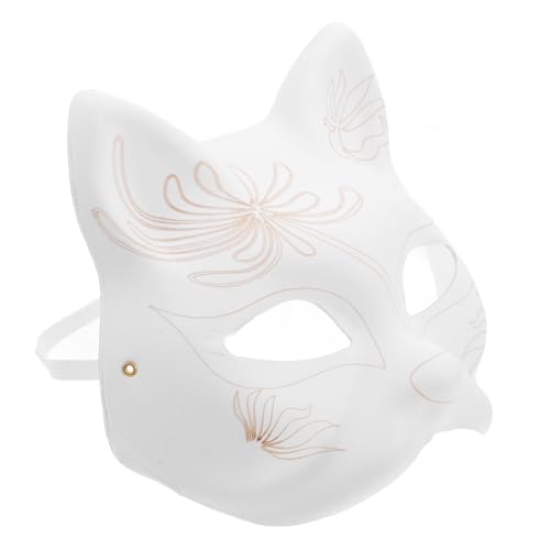 WESIEVYA Maske Maskeradezubehör DIY Zubehör Bastelrohlinge Maskeradezubehör Papier von WESIEVYA