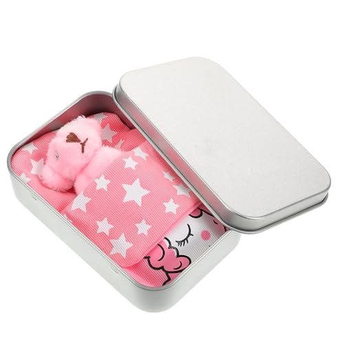 WESIEVYA Mini Plüschbär im Zinnbehälter Weiches Stofftier mit Feiner Verarbeitung Vielseitige Mini bär Deko für Kinderzimmer Büro und Party Charmante Geschenkidee für Jungen und Mädchen WESIEVYA Mini Plüschbär im Zinnbehälter Weiches Stofftier mit Feiner Verarbeitung Vielseitige Mini bär Deko für Kinderzimmer Büro und Party Charmante Geschenkidee für Jungen und Mädchen von WESIEVYA