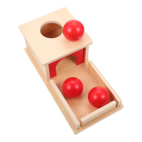 WESIEVYA Montessori Holzspielzeug Für 1 Set Hand Auge Koordination Lernspielzeug Mit 3 Bällen Frühkindliche Bildungsspielzeuge Für Jungen Und ädchen Pädagogisches Aus von WESIEVYA