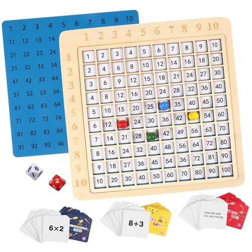 WESIEVYA Montessori Lernspielzeug Holzset für Ab Jahre Pädagogisches Mathematikspielzeug mit Addition und Multiplikation Interaktives Frühkindliches Lernspielzeug Zahlenverständnis und WESIEVYA Montessori Lernspielzeug Holzset für Ab Jahre Pädagogisches Mathematikspielzeug mit Addition und Multiplikation Interaktives Frühkindliches Lernspielzeug Zahlenverständnis und von WESIEVYA