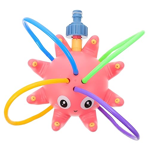 WESIEVYA Octopus Badespielzeug Kinderspielzeug Kinderaccessoire Outdoor-Spielzeug Für Kleinkinder Kinderzubehör Spielzeug Für Draußen Badewanne Für Kleinkinder Mädchen Spielzeug Rot Abs von WESIEVYA