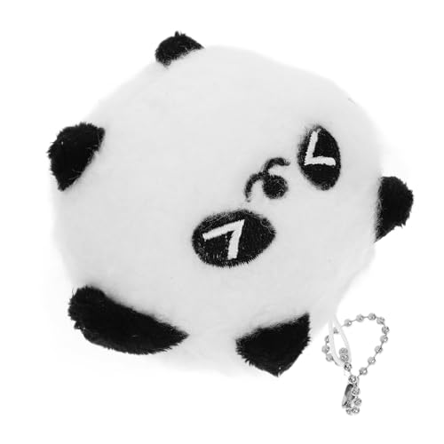 WESIEVYA Panda Anhänger Panda Schlüsselanhänger Geldbörsen Anhänger Stofftier Schlüsselanhänger Ausgestopfter Schlüsselanhänger Taschenornament Kawaii Schlüsselanhänger Plüsch von WESIEVYA