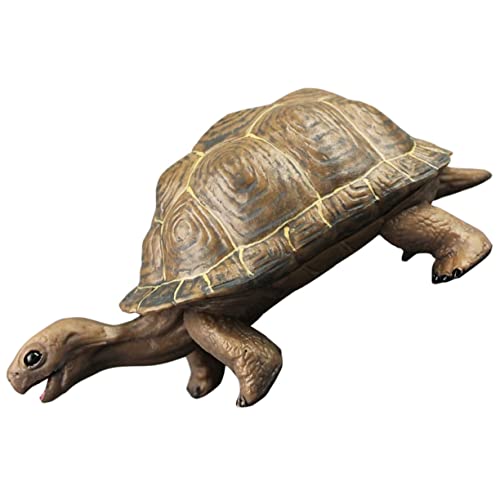 WESIEVYA Simulation Schildkröte Schildkrötenspielzeug Plastikschildkröte Modell Schildkrötenfigur Lernspielzeug Schildkrötenmodell Exquisite Schildkrötenornamente Plastikschildkröte von WESIEVYA