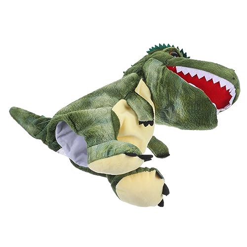 WESIEVYA Simulierte üsch Dinosaurierpuppe Interaktive Handpuppe Für Eltern Und Kinder Lustiges Puppenspielzeug Für Kreatives Spielen Dinosaurier Ideal Für Kinder Und von WESIEVYA