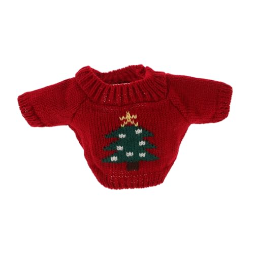 WESIEVYA Spielzeugbär-Pullover Bekleidungszubehör für Stofftiere zarte Puppenkleidung Teddybärkleidung Puppenkleidung Set Spielzeug zartes Puppendekor dekorative Puppenkleidung Garn von WESIEVYA