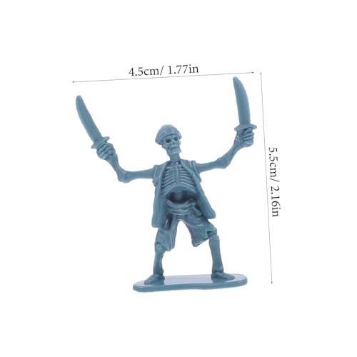 WESIEVYA Teiliges Piratenspielzeug Set mit Piratenskelett Krieger und Zubehör Stabile Figuren aus Kindersicherem Material Geschenk für Jungen und Mädchen Sammeln WESIEVYA Teiliges Piratenspielzeug Set mit Piratenskelett Krieger und Zubehör Stabile Figuren aus Kindersicherem Material Geschenk für Jungen und Mädchen Sammeln von WESIEVYA